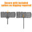 10cm H x 25cm W Polypropylene Lawn Edging