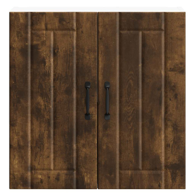 Standard Wall Cabinet, 60cm H x 60cm W x 31cm D, smoked oak