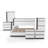 Carilla Wood 6-Piece Bedroom Set-87467145-132996826