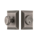 Grandeur Fifth Avenue Square Single Cylinder Deadbolt