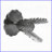 Antique Silver Leaf Design Aluminum Coffee Table for Living Room, Transitional Style Complement