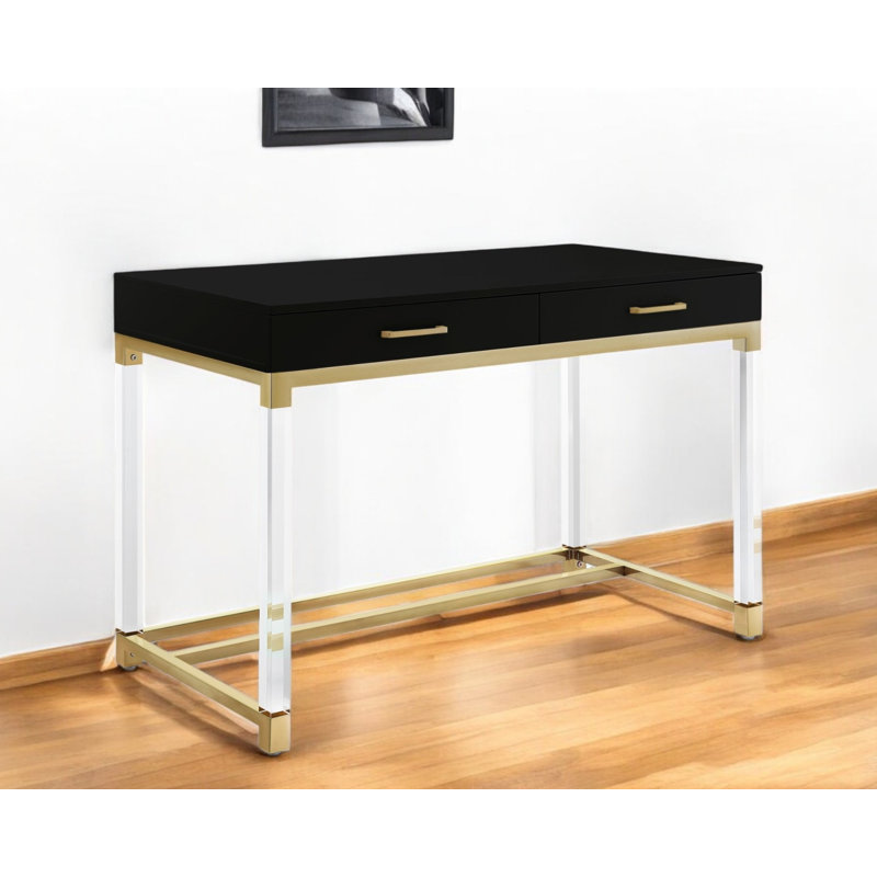 HomeRoots 48'' W Rectangle Writing Desk