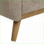 Canapé-lit, canapé-lit capitonné moderne de style Mid-Century avec pieds en bois 67,7 po | Kaki | Polyester-333916890
