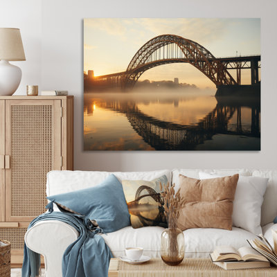" Yellow Bridge At Dawn I "