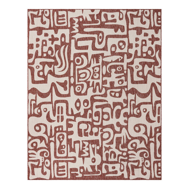 Lyric Hower Indoor/Outdoor Area Rug, Rectangle 7'10" x 10'
