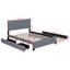 Lit plateforme tapissier Keyon-1892655307