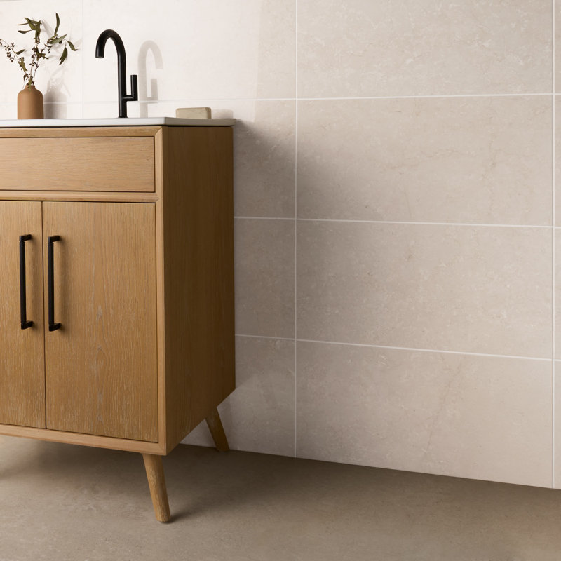 Botticino Extra Light 12x24 Polished Marble Tile