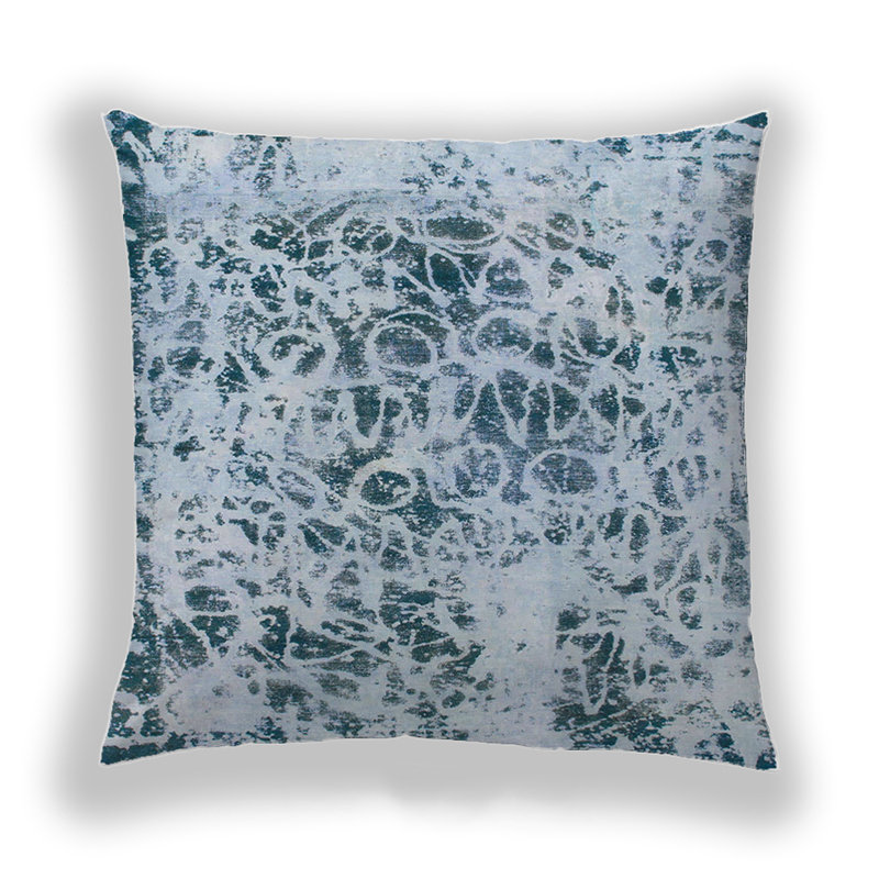 Abstract Throw Pillow, Microsuede