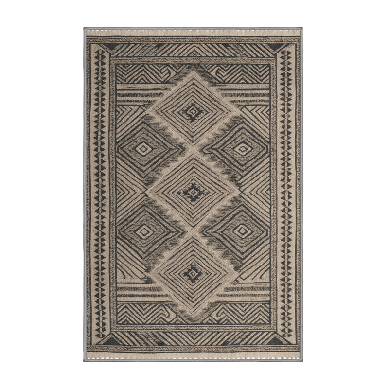  Tapis hawaïen lavable Kapa Designs, Rectangle de 5 pi x 8 pi