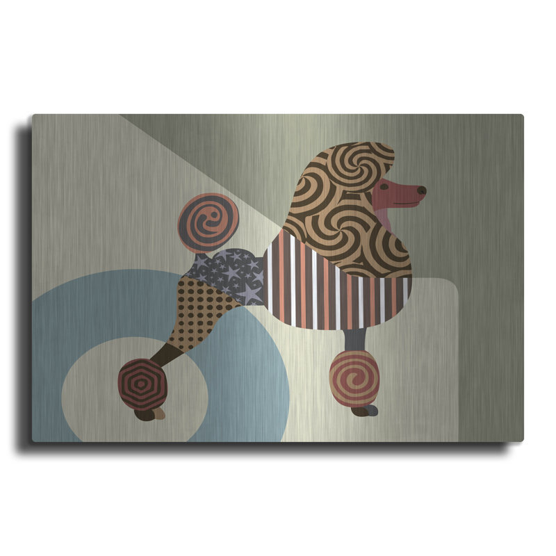 «Poodle Dog» par Lanre Adefioyue, H 12 po x l 16 po