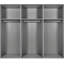 Neilyn 3 Door Manufactured Wood Wardrobe-63922915