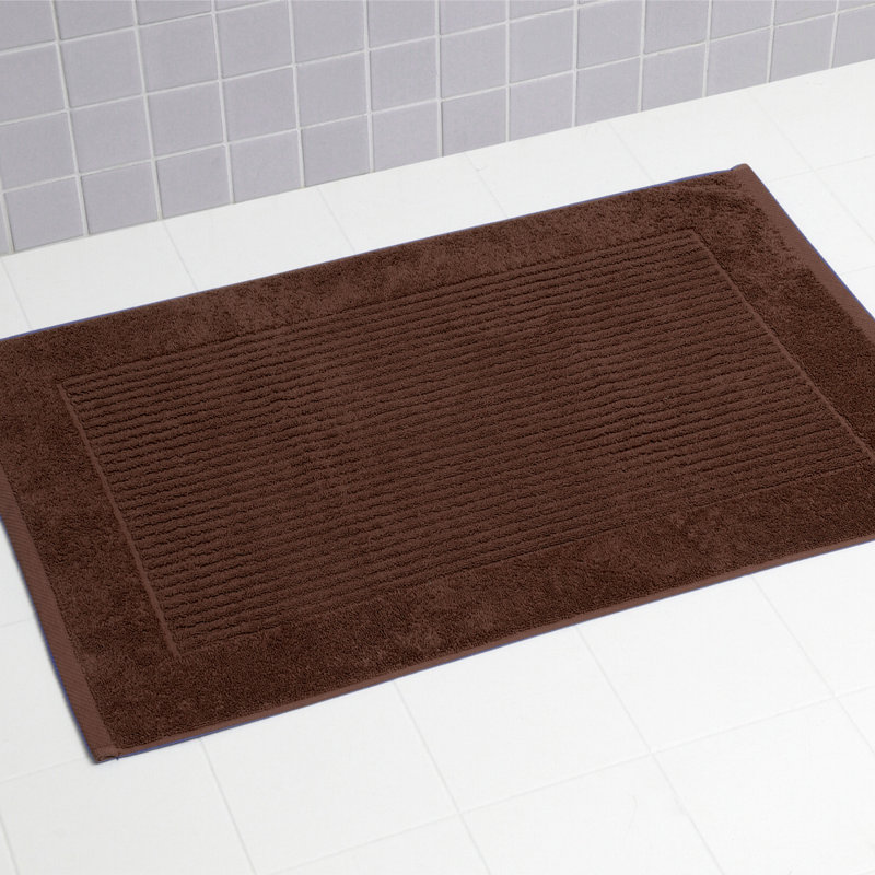 Madely Bath Rug, Chocolate