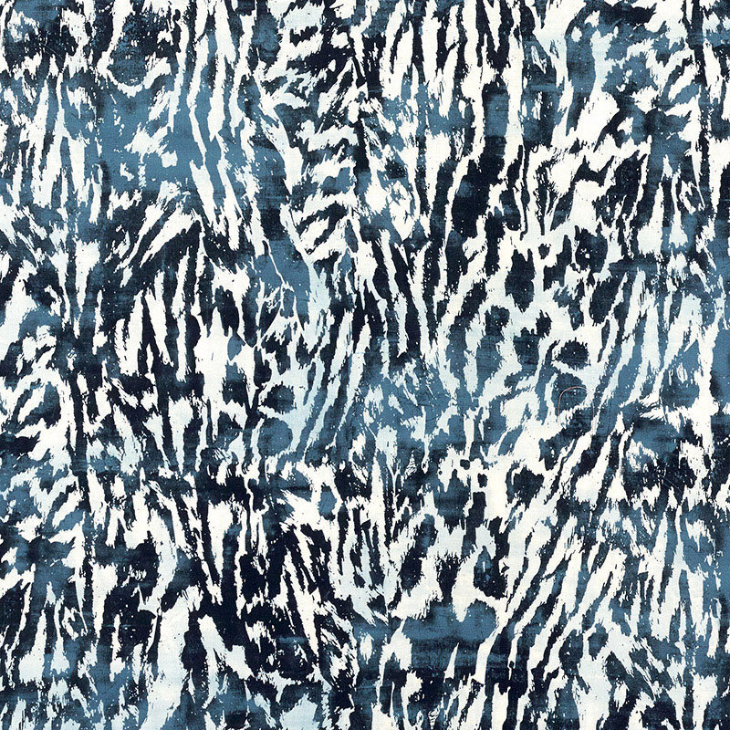 Schumacher x Celerie Kemble Linen Fabric, Indigo