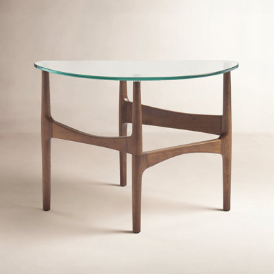 Etna 40" Glass Console Table