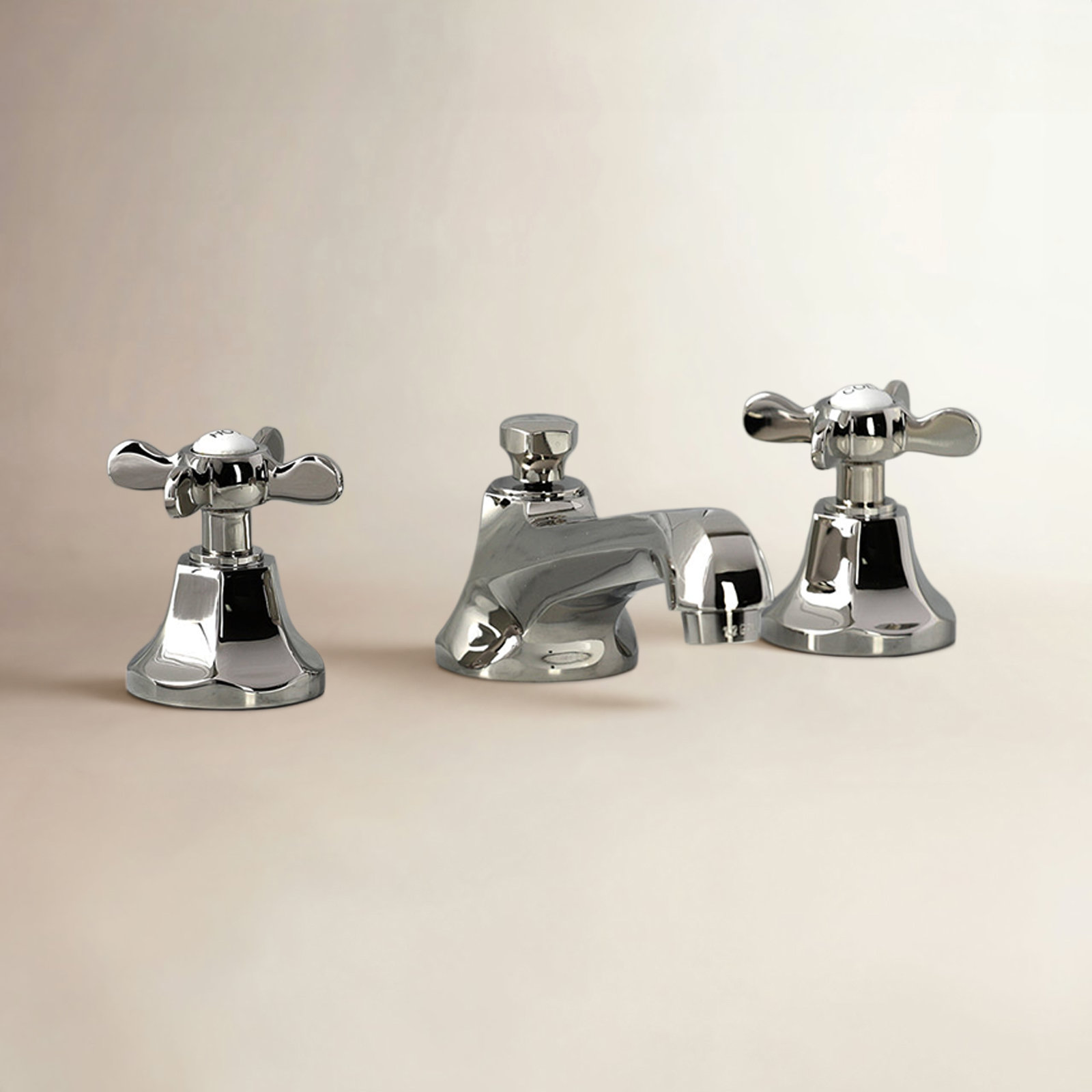 Essex Widespread Bathroom Faucet with Drain, Polished Nickel