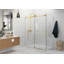 Nova 60 in. x 36 in. x 78 in. 90-degree Fully Frameless Sliding Glass Shower Enclosure-1118782146