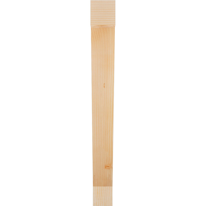 Support de bloc traditionnel, Douglas (lisse), H 38 po x l 4 po x P 32 po