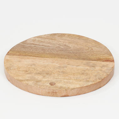 India.Curated. Handmade Wooden Cutting Board / Natural - Mango Wood / 16.5  x 9.5 x 0.75 (L x W x H)