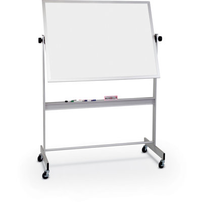 Deluxe MooreCo Yes Freestanding Metal Whiteboard