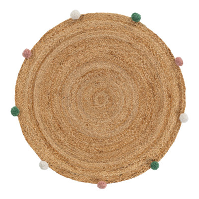 Tapis pour enfants en jute tressé