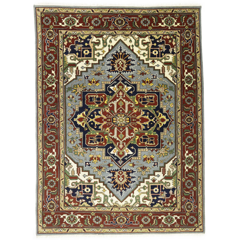Performance Wool Geometric Rug