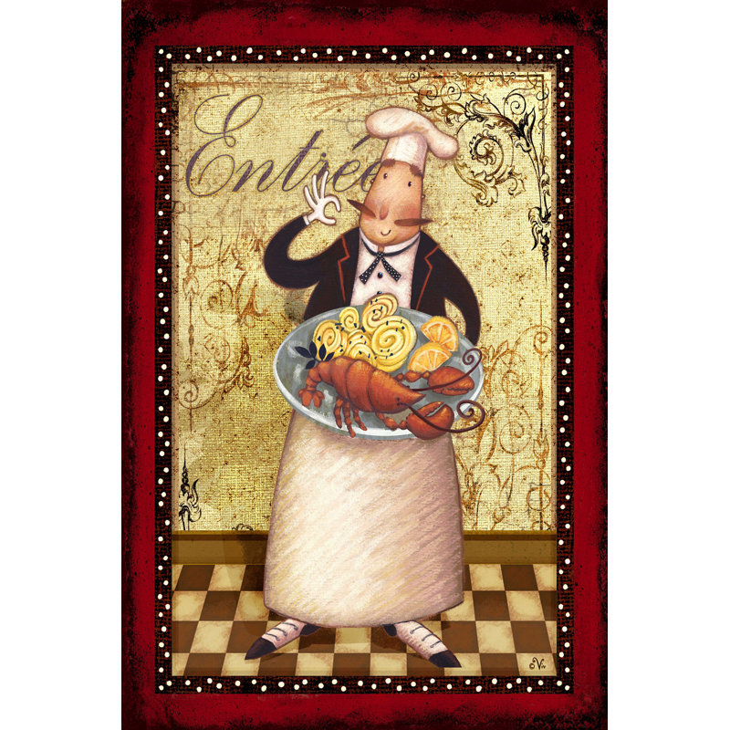 Chefs Bon Appetit III, H 48 po x l 32 po