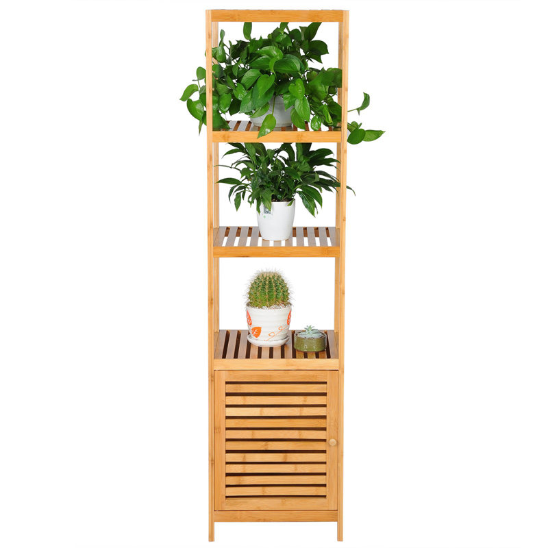 Brierley Solid Wood Freestanding Linen Cabinet