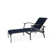 Askar Outdoor Rust-Resistant Metal Chaise Lounge