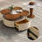 Simple Creative Petal Shaped Tea Table Set