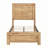 Rustic Wooden Panel Bed-1151238411