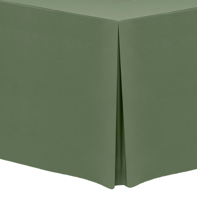 Solid Color Tablecloth, 18" x 48", 2, Army Green