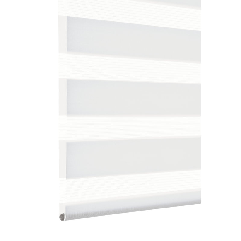 Semi Sheer Roll-Up Blind, White, 160 cm L x 120 cm W