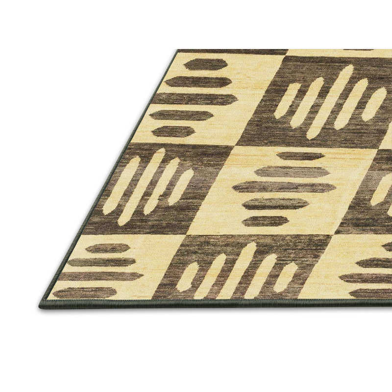 Abstract Indoor Rug, Rectangle 8' x 10'