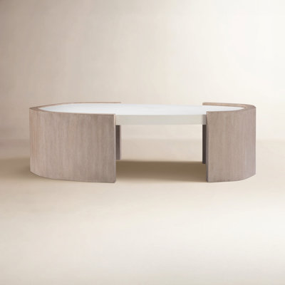 Bernhardt Weston 57" Oak Cocktail Table