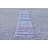 Organic Turkish Kilim Runner Rug - Vintage White Home Decor for Hallways and Living Spaces