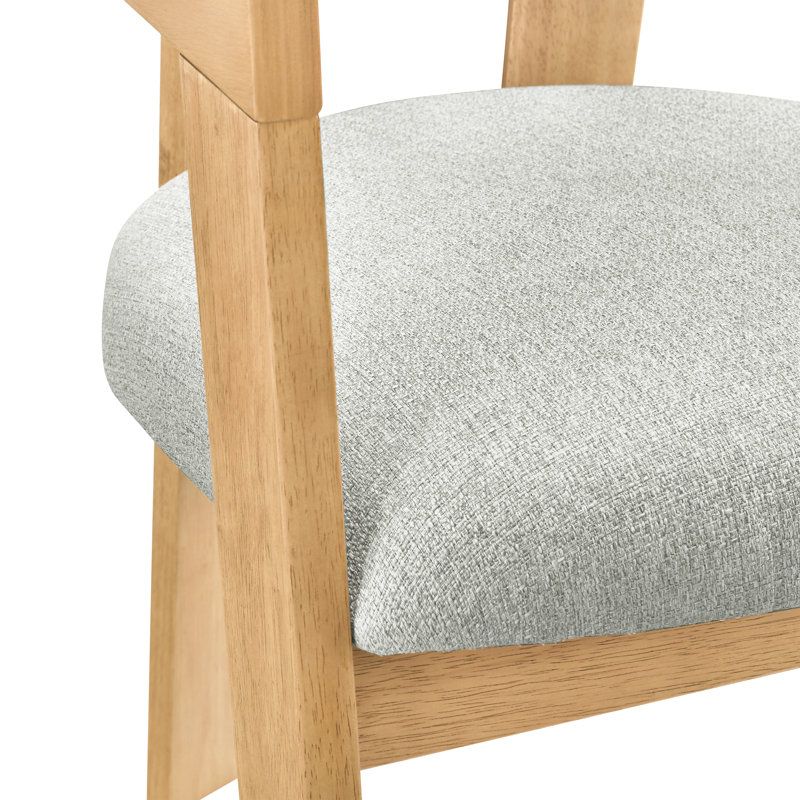 Chaise de bar demi-siècle Polyn, Chêne naturel