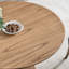 Bennington Round MDF Dining Table with Cylindrical Base