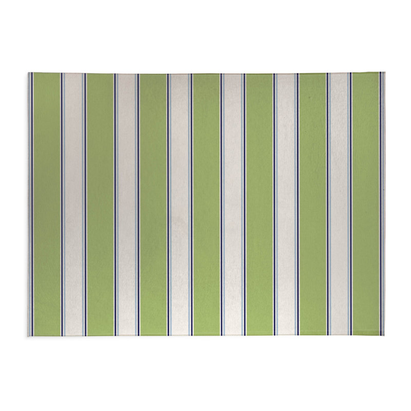 Tapis d'intérieur antidérapant à rayures Jonsson, Rectangulaire 2 pi x 3 pi
