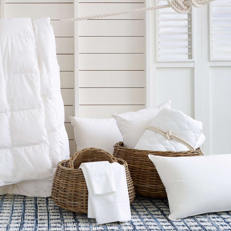 Classic Hemstitch Pillowcases (Pair), Standard Pillowcases, White