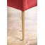 Fauteuil rembourré en velours Cullars-1961676197