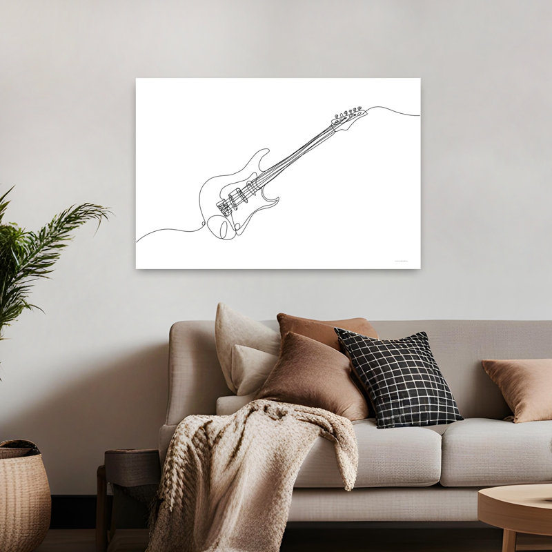 Sound Wave 1, art abstrait contemporain, H 32 po x l 48 po