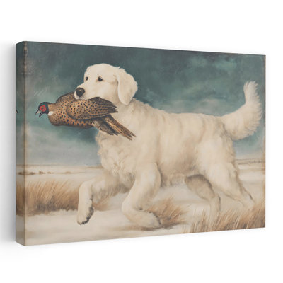 Reproduction d'art contemporain abstrait «Hunting Dog»