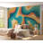 Premium Peel & Stick Wall Mural - Abstract Wavy Lines-1413855762