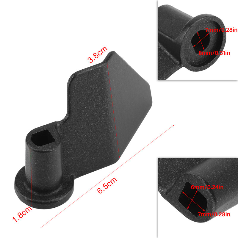 Bread Maker Machine Paddle, Non-stick Kneading Blade Paddle Part Maker Baker, Breadmaker Replacement Part Bread Maker Machine Dough Mixing Paddle For Most Bread Maker, Black