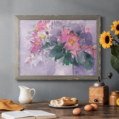 Floral occasion I - reproduction d'un seul cadre photo sur toile