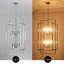 Lustre rectangulaire à 8 lumières à intensité variable-34887042