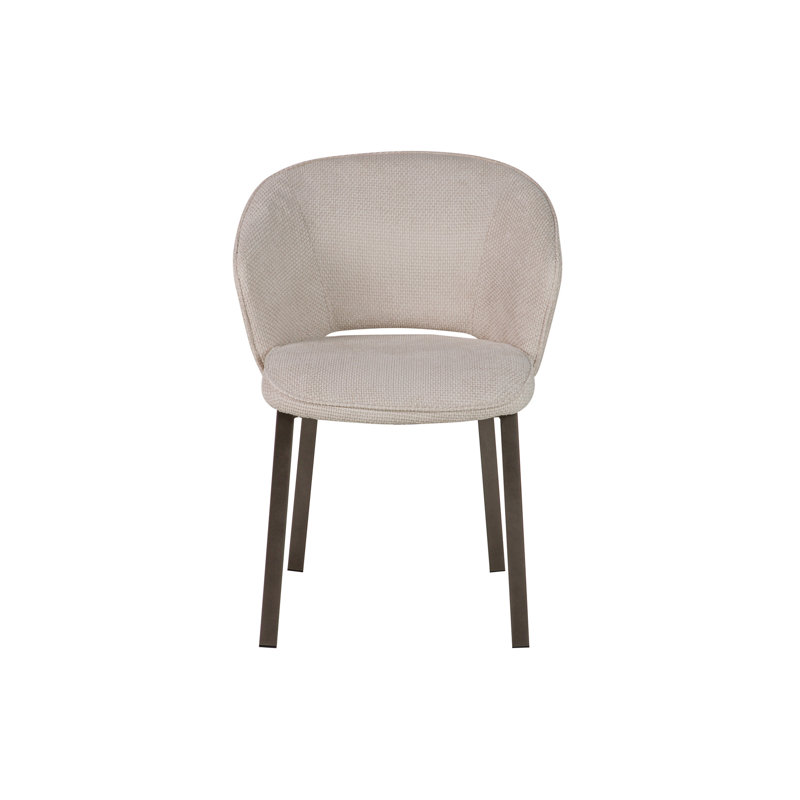 106.68cm H Polyester Blend Upholstered Accent