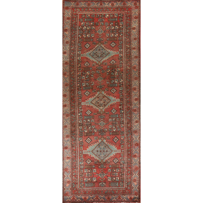 Tapis de couloir géométrique 4 x 11