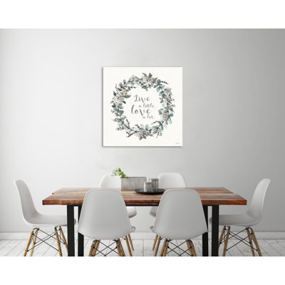 "Modern Farmhouse VI Live", toile tendue par Anne Tavoletti