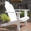 Chaise Adirondack en bois massif avec repose-pieds Ardith Langport-2022777781